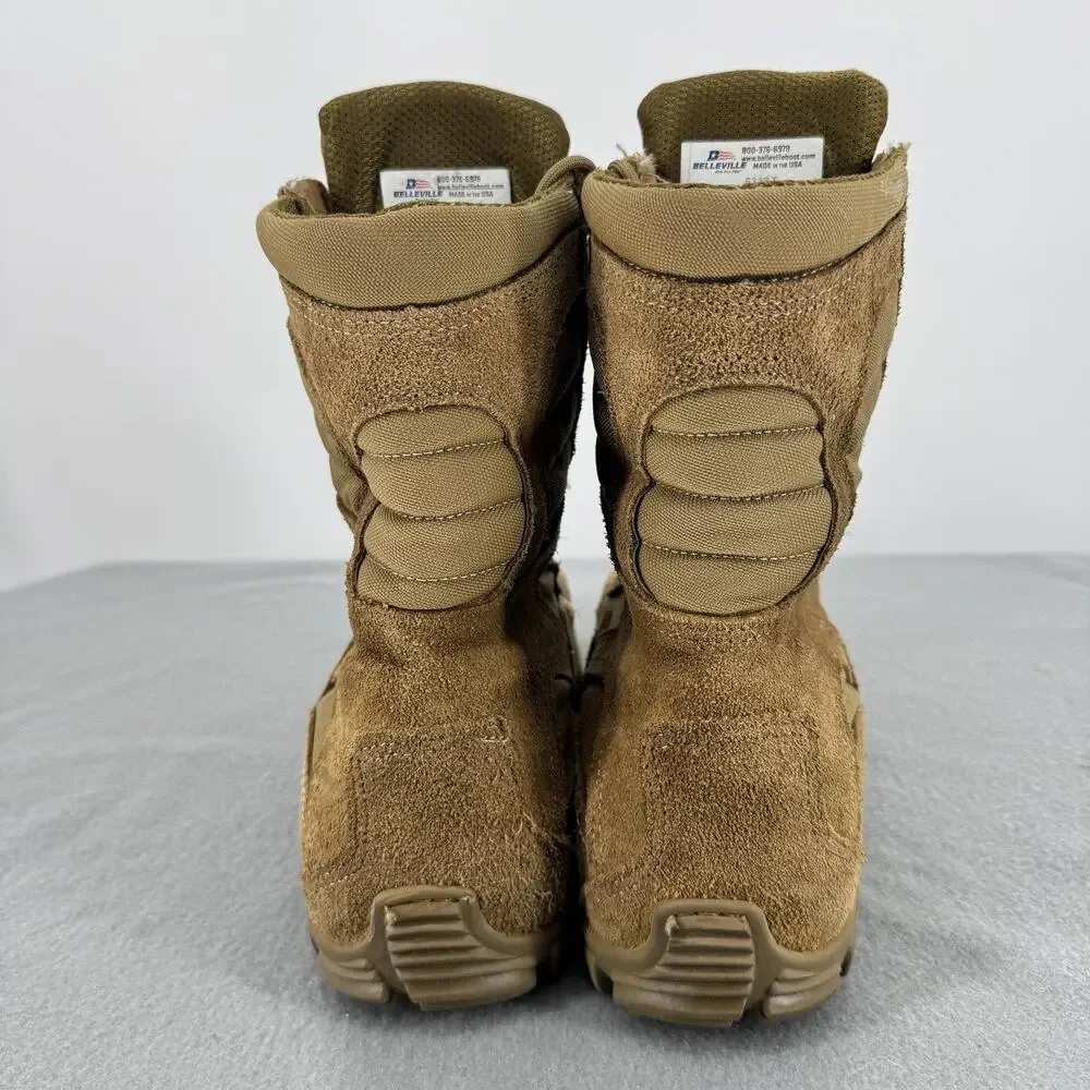 Belleville 533ST Coyote Steel Toe Combat Boots Mens 8 Womens 10 Military USA
